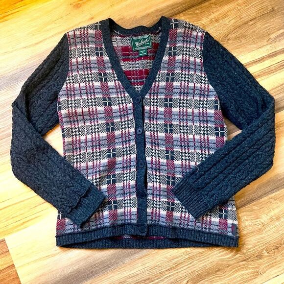 Woolrich lambs wool cardigan sweater Women’s Medium Warm - Picture 1 of 13